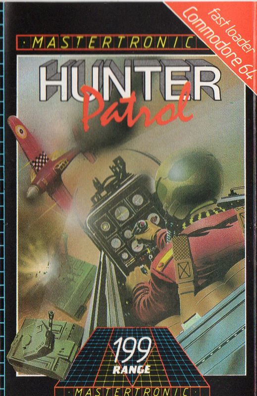 Hunter Patrol box art for Commodore 64